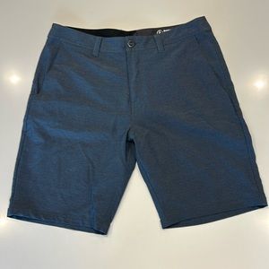 Navy golf shorts